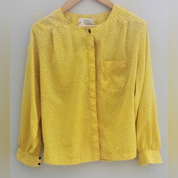 Petite illustration button down shirt - Picture 1 of 5